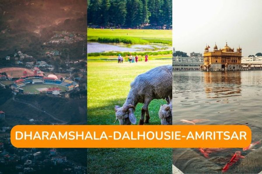 Dharamshala/Dalhousie/Amritsar Holiday Tour (04 Nights 05 Days)