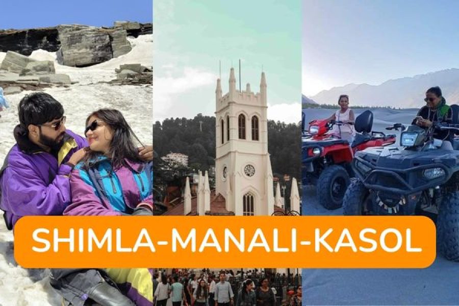 Shimla Kullu Manali Kasol Cab Holiday Package (06 Night 07 Days)